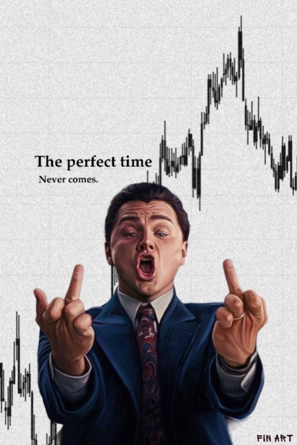 Leonardo DiCaprio "The perfect time / Never comes"
